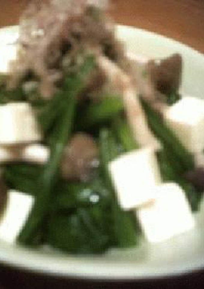 ほうれん草＋しめじのお浸し-レシピのメイン写真