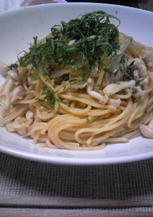 絶品♪簡単に醤油バターパスタ♪♪-レシピのメイン写真