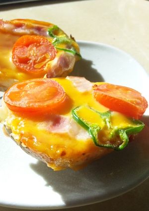 クリスマス☆かわいいじゃがいもピザ☆-レシピのメイン写真
