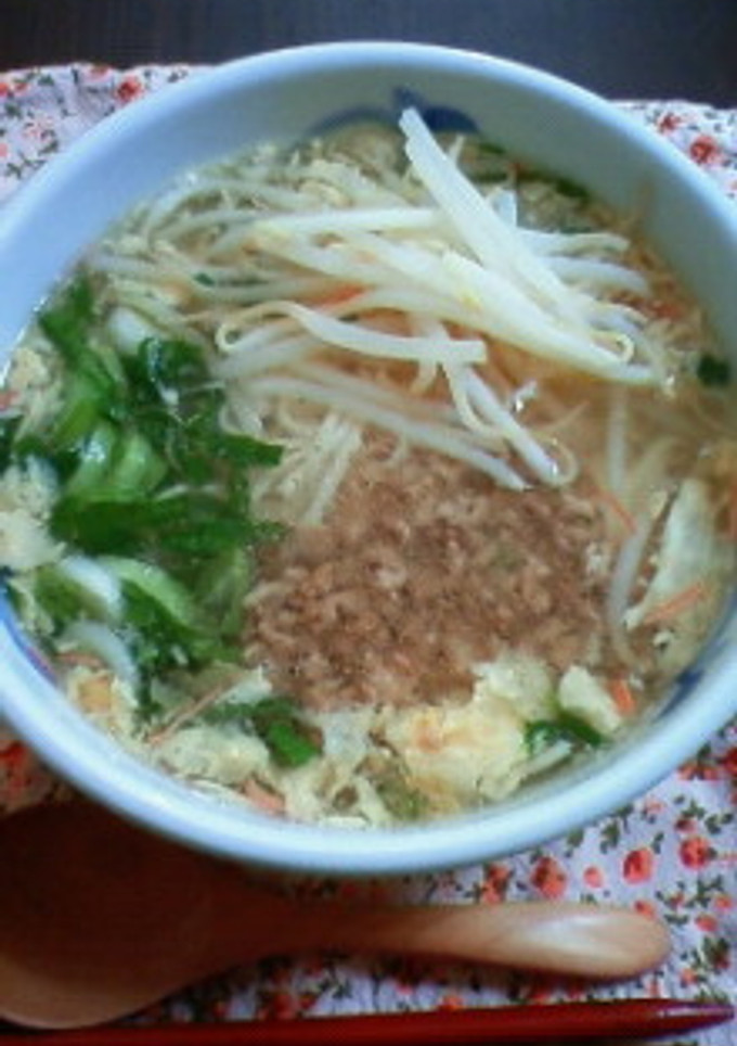 和風坦々うどん☆-レシピのメイン写真