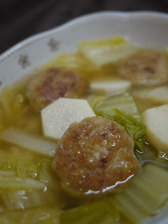 肉団子入り里芋と白菜のスープ-レシピのメイン写真