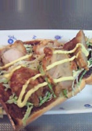 からあげトースト-レシピのメイン写真