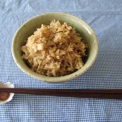 รูปของ ダブル昆布とホタテの炊き込みご飯