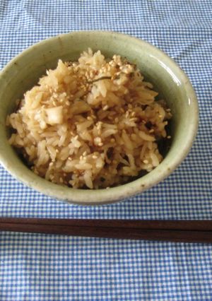 ダブル昆布とホタテの炊き込みご飯-レシピのメイン写真