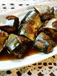 圧力鍋で♪骨まで食べようサンマの梅煮-レシピのメイン写真
