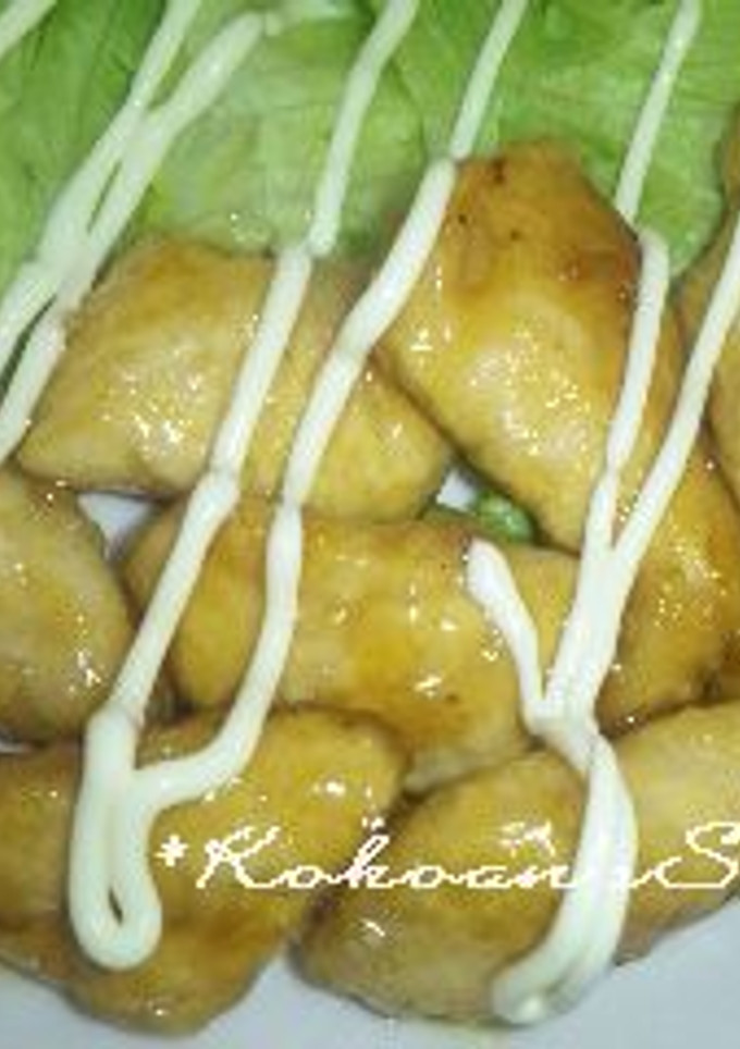 ささみの照り煮＊甘辛マヨソース＊-レシピのメイン写真