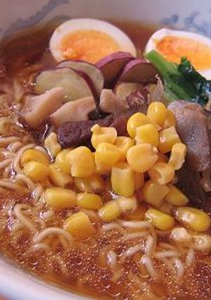 蒸し野菜のっけラーメン-レシピのメイン写真