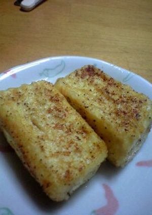 カリッ。豆腐にんにくステーキ-レシピのメイン写真