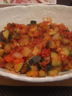 夏野菜のパスタ-レシピのメイン写真