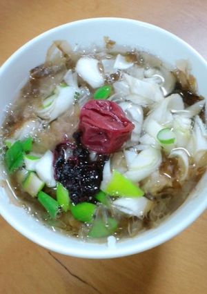 * 鰹節たっぷりの優しいお茶漬け　*-レシピのメイン写真