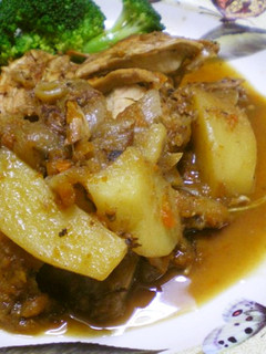 鶏の赤ワイン煮-レシピのメイン写真