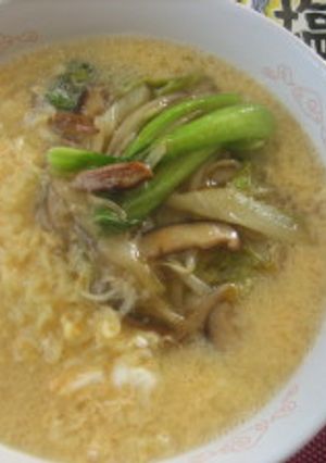 あんかけ野菜＆溶き卵の塩ラーメン-レシピのメイン写真