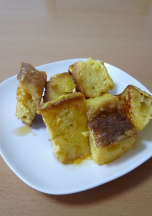生クリーム＆卵黄で　濃厚フレンチトースト-レシピのメイン写真