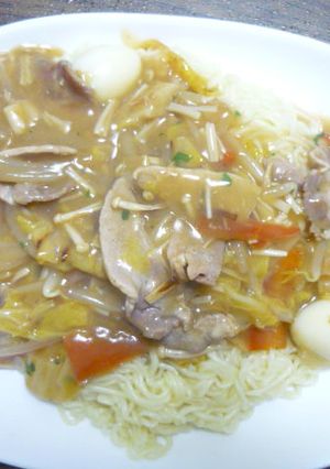 あんかけ風ラーメン-レシピのメイン写真