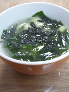 わさび味のお吸い物-レシピのメイン写真