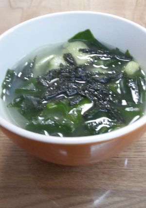 わさび味のお吸い物-レシピのメイン写真