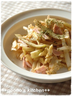 大根の皮でエコ☆チャンプルー-レシピのメイン写真