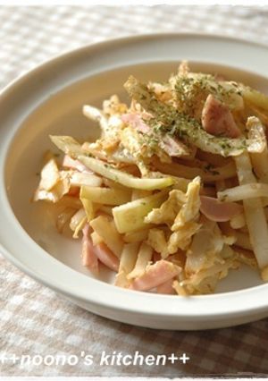 大根の皮でエコ☆チャンプルー-レシピのメイン写真