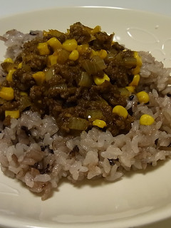 コーンキーマカレー-レシピのメイン写真