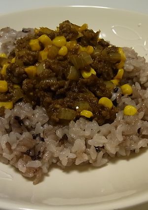 コーンキーマカレー-レシピのメイン写真
