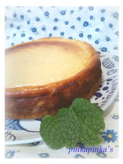 水切りヨーグルトケーキ~ベイクド~-レシピのメイン写真