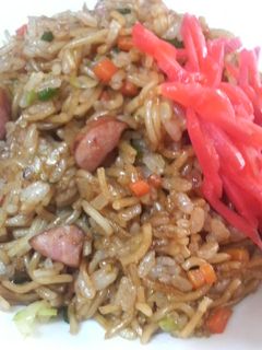 野菜たっぷり焼きそば飯-レシピのメイン写真