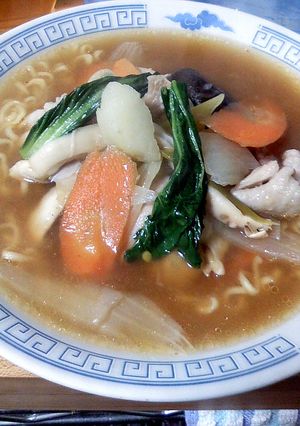 野菜もりもり味噌ラーメン-レシピのメイン写真