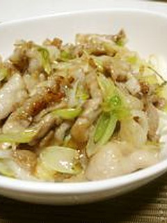 ネギ塩カルビ丼レモン風味-レシピのメイン写真