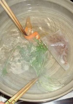 すごくおいしいダイエット!野菜のしゃぶしゃぶ-レシピのメイン写真
