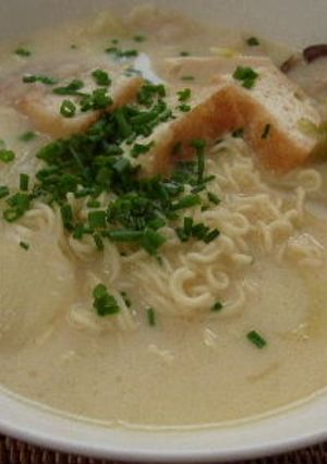 豆乳風味の豚骨ラーメン-レシピのメイン写真