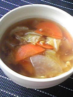 ひき肉と野菜のスープ-レシピのメイン写真