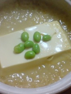 レンジでとろろ豆腐-レシピのメイン写真