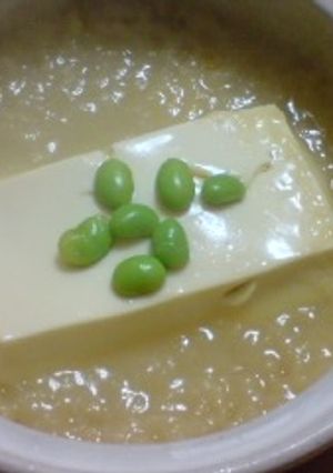 レンジでとろろ豆腐-レシピのメイン写真
