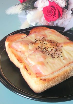 ＊ハムのバターソテートースト＊-レシピのメイン写真
