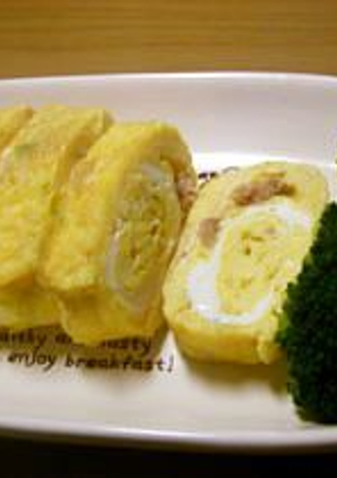 ●定番にしてね☆ツナネギチーズの卵焼き●-レシピのメイン写真