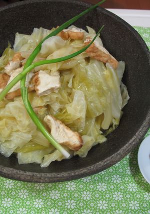 簡単！　キャベツの煮びたし　～炊飯器で～-レシピのメイン写真