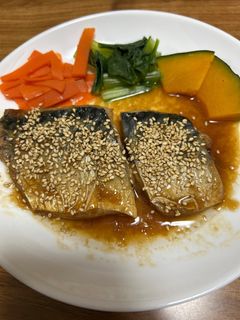 ごま風味♪さばのみぞれ煮-レシピのメイン写真
