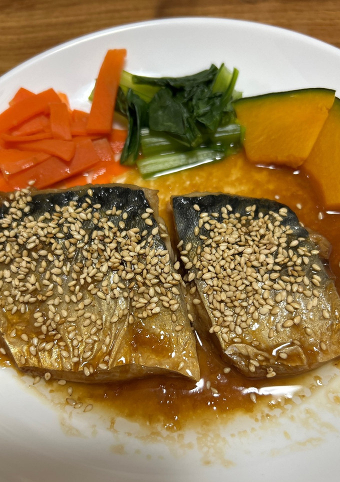 ごま風味♪さばのみぞれ煮-レシピのメイン写真