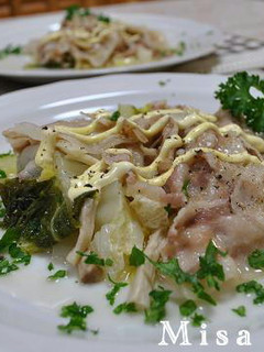豚バラ肉と白菜の蒸し焼き-レシピのメイン写真