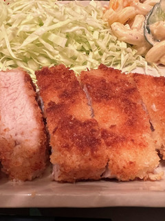 ちょっとだけヘルシーに、焼きトンカツ-レシピのメイン写真