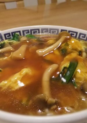 甘酢香る☆ニラ玉のとろとろあんかけ麺-レシピのメイン写真