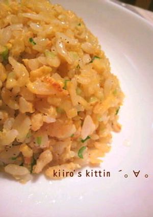 油小さじ１で！しっとりパラパラチャーハン-レシピのメイン写真