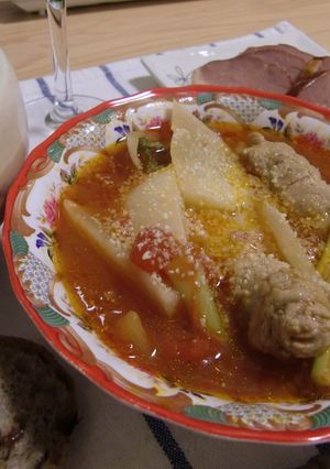 簡単豪華☆ 豚肉とかぶのトマト煮-レシピのメイン写真