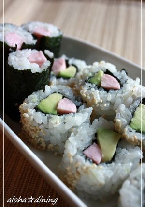 魚肉ソーセージでカリフォルニアロール-レシピのメイン写真