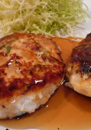魔女のしそ入り豆腐ハンバーグ-レシピのメイン写真