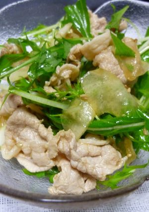 大根と豚肉のｻﾗﾀﾞ.*゜-レシピのメイン写真