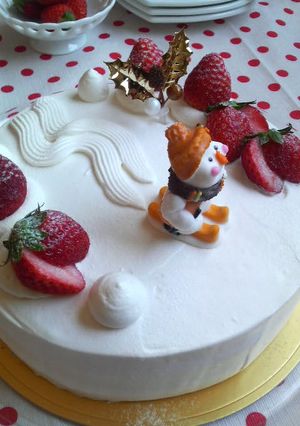 ☆★クリスマスケーキ☆★2010-レシピのメイン写真