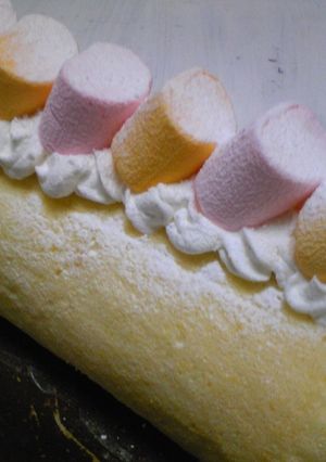 簡単ロールケーキ-レシピのメイン写真