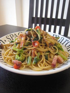 旬の野菜たっぷり和風パスタ-レシピのメイン写真