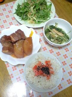圧力鍋で角煮大根-レシピのメイン写真
